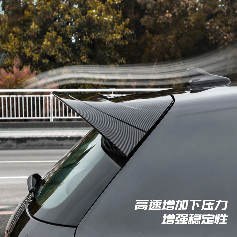 Glossy Black Spoiler for Volkswagen ID.4 ID4 2021 22 23 Year Rear Windshield Car Roof Wing Trunk Accessories