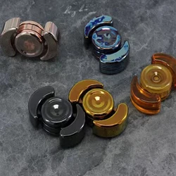 Spinner de caladio EDC para aliviar el estrés, juguete antiestrés de Metal