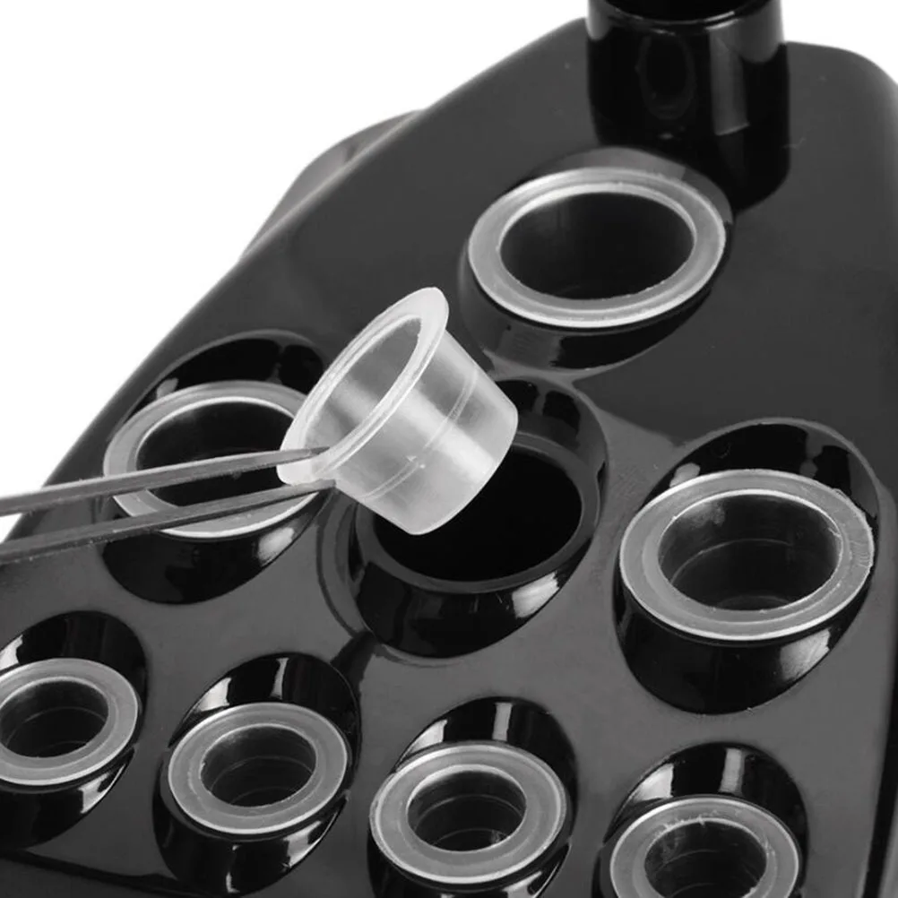 

1Pcs Tattoo Tool Base Ink Cup Pen Holder Stand Storage Case Portable Durable Professional Pigment Cup Rack
