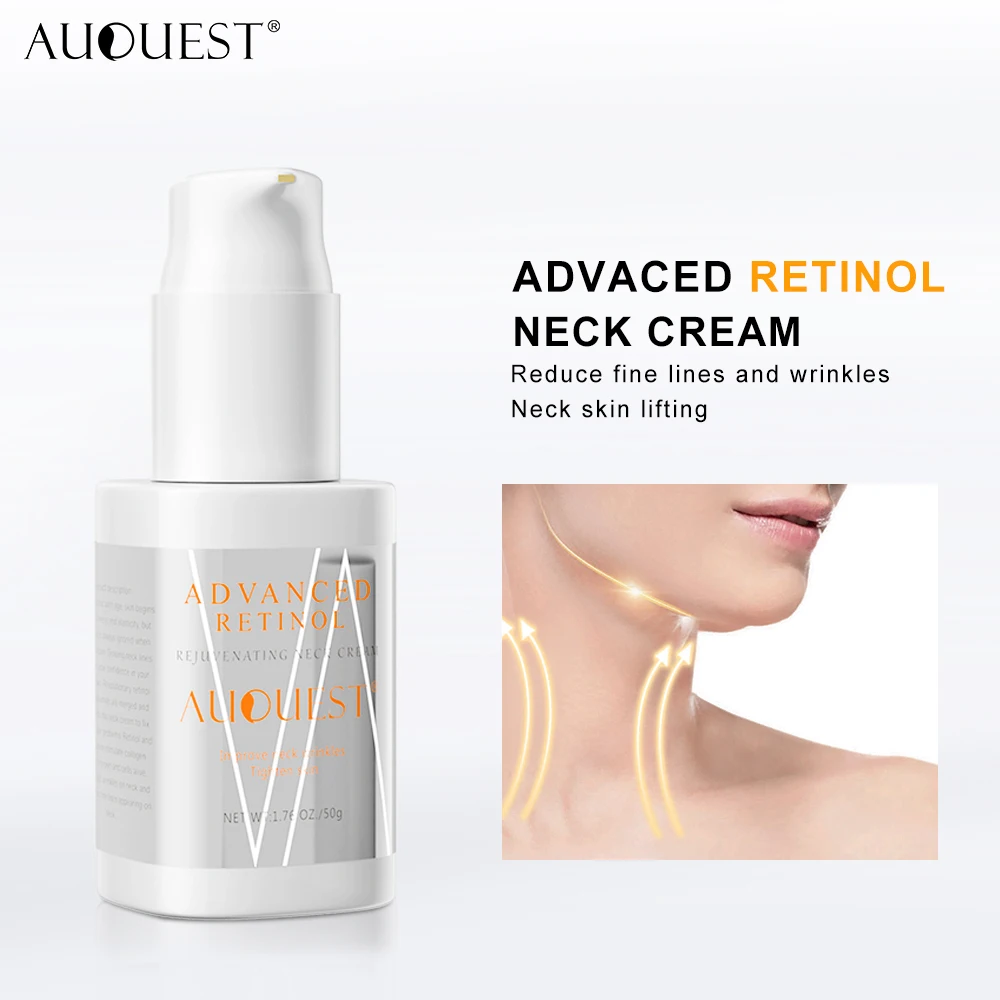 

Retinol Neck Wrinkle Cream Anti Aging Fine Line Lifting Firming Neck Massage Tighten Double Moisturizing Chin Skin Care Products