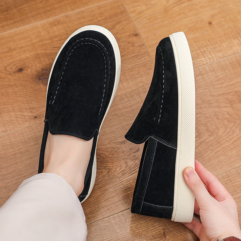 Men's Casual Shoes Suede Leath - đánh giá và giá Men Shoes Classic