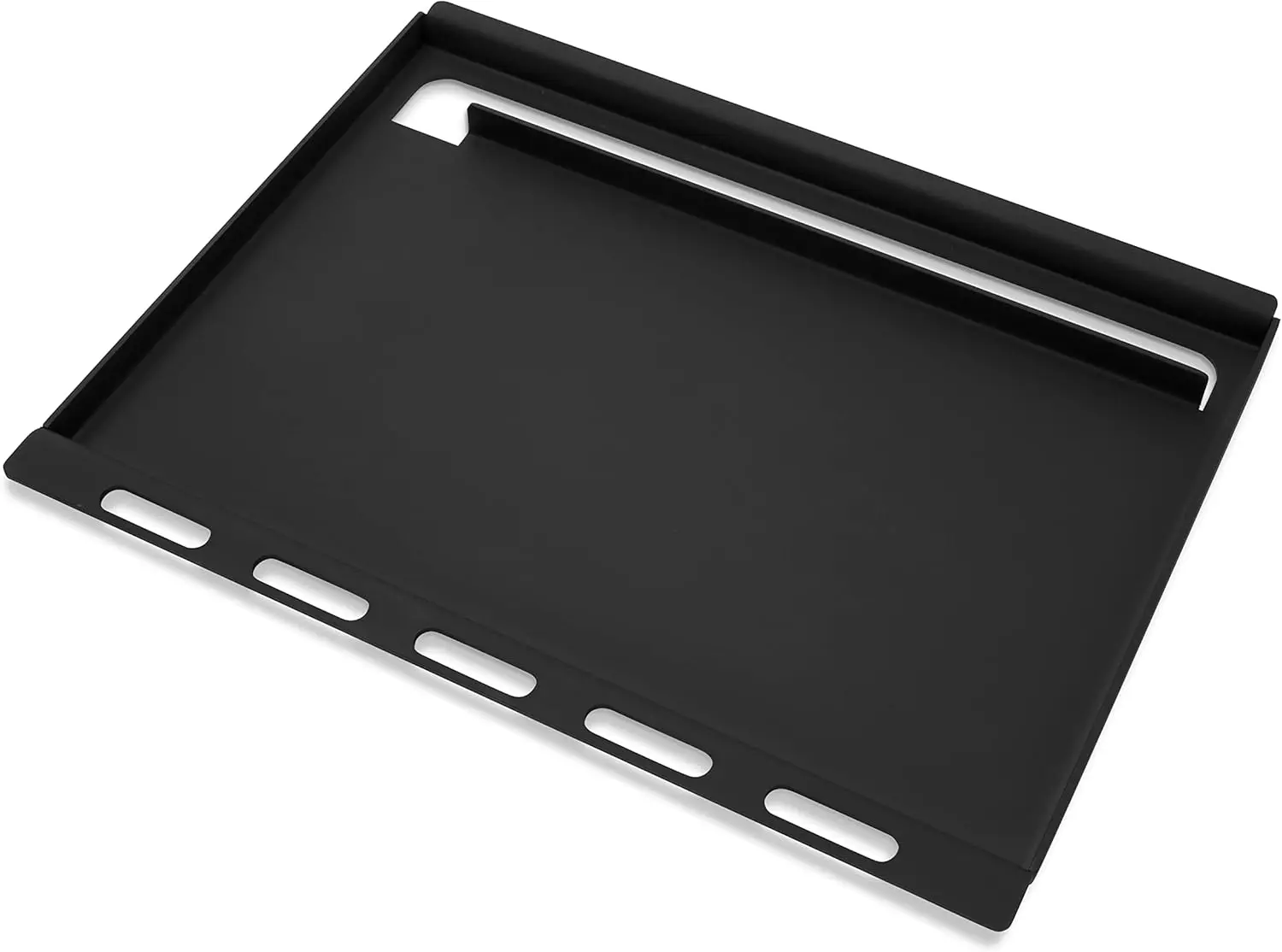 Full Size Rectangular Griddle, Spirit 300 Series, Carbon Steel, Black