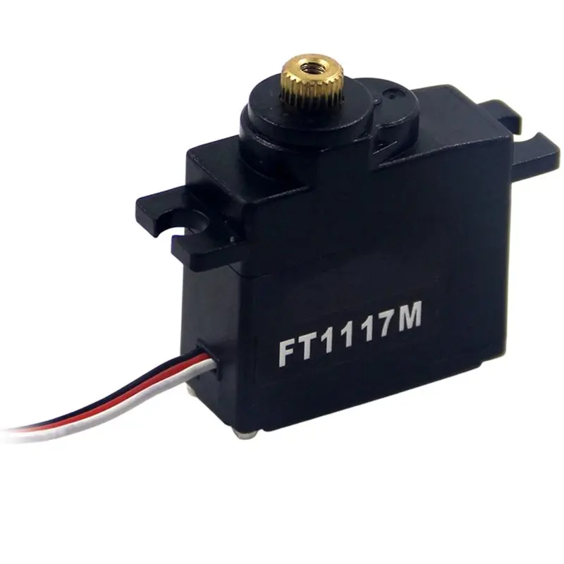 B67C Miniature-Sized 3.5Kg 17G Mini Servo Output Spline FT1117M For STEM Robot Car Same As Standard Servo