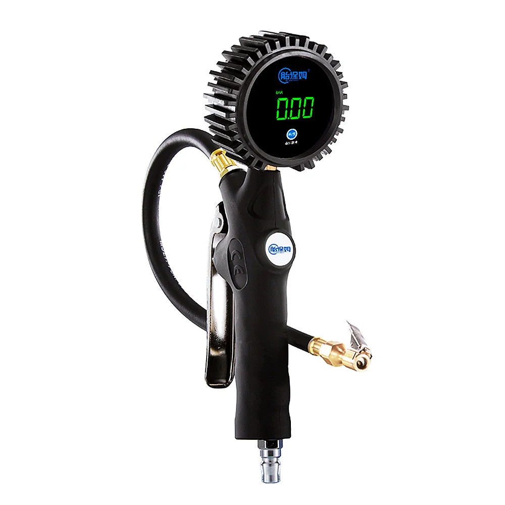 High-Precision Digital Car Tire Inflation Deflation Gun Automobile Tire Air Pressure Gauge Tyre Pressure Monitor Fast Inflator