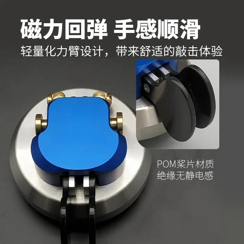 Goldfish key, dual-paddle automatic magnetic key, CW Morse code, for shortwave radio use, customized call sign