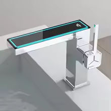 Digital Display LED Basin Bathroom Faucet