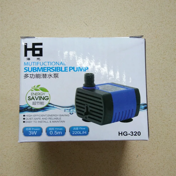 مضخة خزان الأسماك، مضخة تعميم الفلتر الصامت، مضخة تبادل المياه المنزلية الصغيرة،