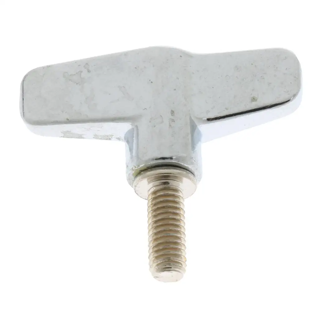 سبائك الزنك طبلة حامل الجناح طبل الصنج حامل الجناح الجوز المسمار قطر 6 مللي متر استبدال أجزاء ل قرع الطبل