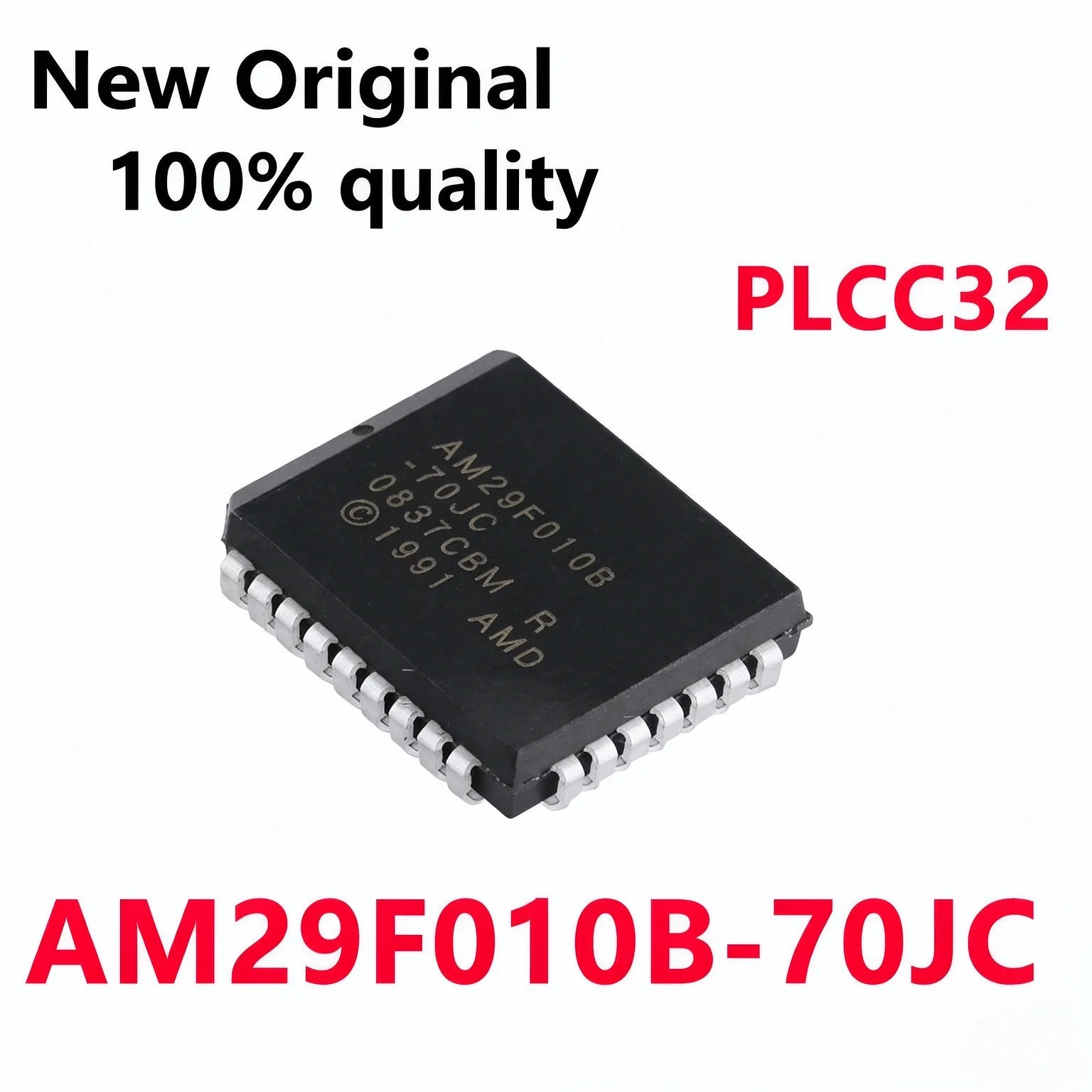 5-10/PCS New AM29F010B-70JC AM29F010B -70JC PLCC32 Memory chip In Stock
