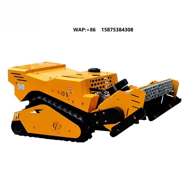 New Model Remote-controlled Lawn Mower, High-power Lawn Mower, Tracked Multi-functional Grass Cutter