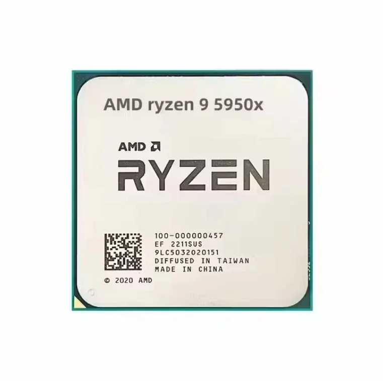 

AMD R9 5950X 3.4 GHz up to 4.9GHz sixteen-Core 32-Thread CPU Processor R9 64MB socket AM4 New TRAY R9 AMD CPU