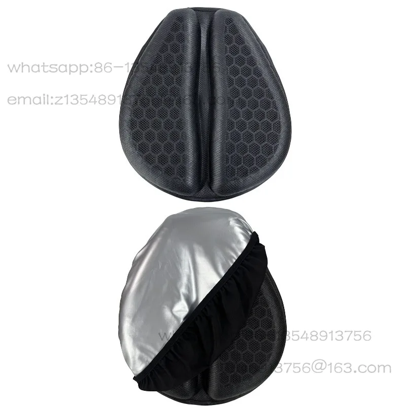 Honeycomb 3D summer heat insulation breathable motorcycle gel seat cushion cover universal waterproof in all seasons - view 6