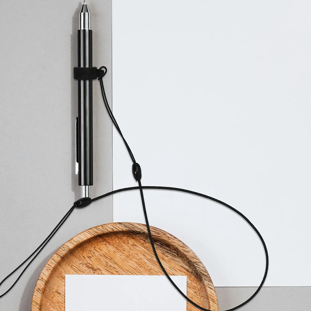 8PCS Stylus Lanyard Pen Holder Nylon Silicone Anti Lost Elastic Tether Lanyard For Touch Pens Business Signature Secure Holding