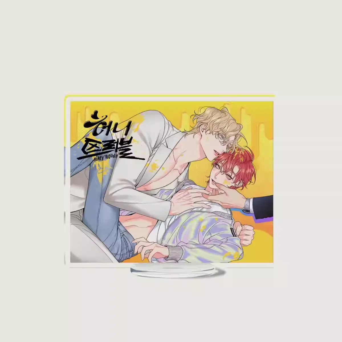 

[Not Official Authentic] 2024 Korean Manhwa Honey Trouble 10cm Acrylic Stand