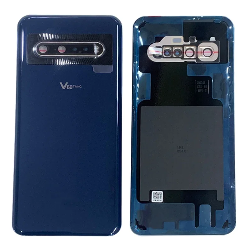 Battery Cover Rear Door Panel Housing Case For LG V60 ThinQ 5G Back Cover with Lens Frame Replacement Parts