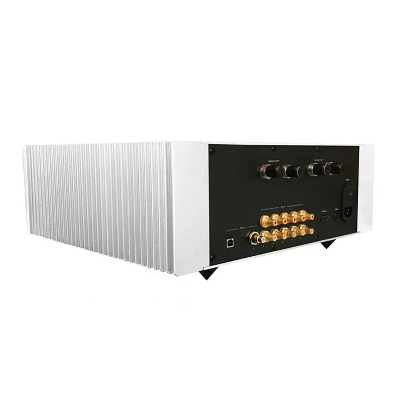 250W * 2 Replika Goldmund Telos590 Penguat Daya Daya Daya Tinggi Serat Usb Koaksial Input RCA HIFI Amp Audio Amplifier Stereo Kelas Atas