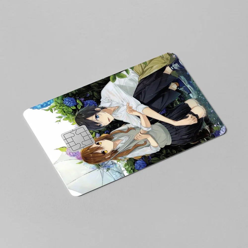 Horimiya Anime Anmie Sticker Film Skin Cover For Credit Card Debit Bank Card Front