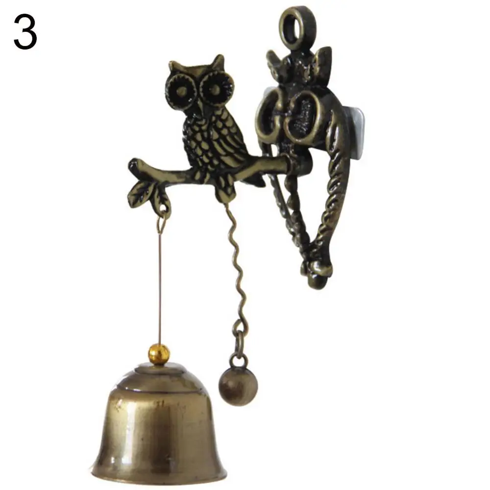 

Doorbell Vintage Horse Elephant Owl Shaped Bell Halloween Hanging Door Decor