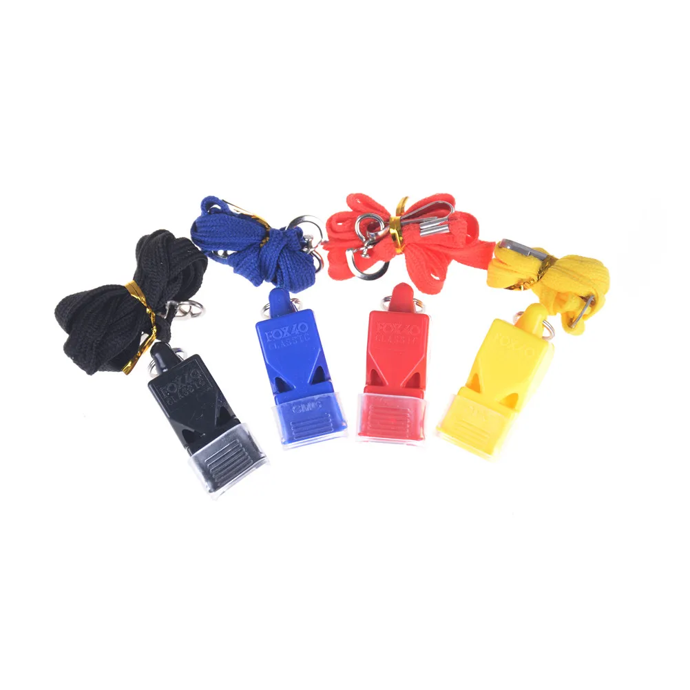 

Outdoor Survival School Company Game Tools Football Basketball Running Sports Training Referee Coach Plastic Whistle