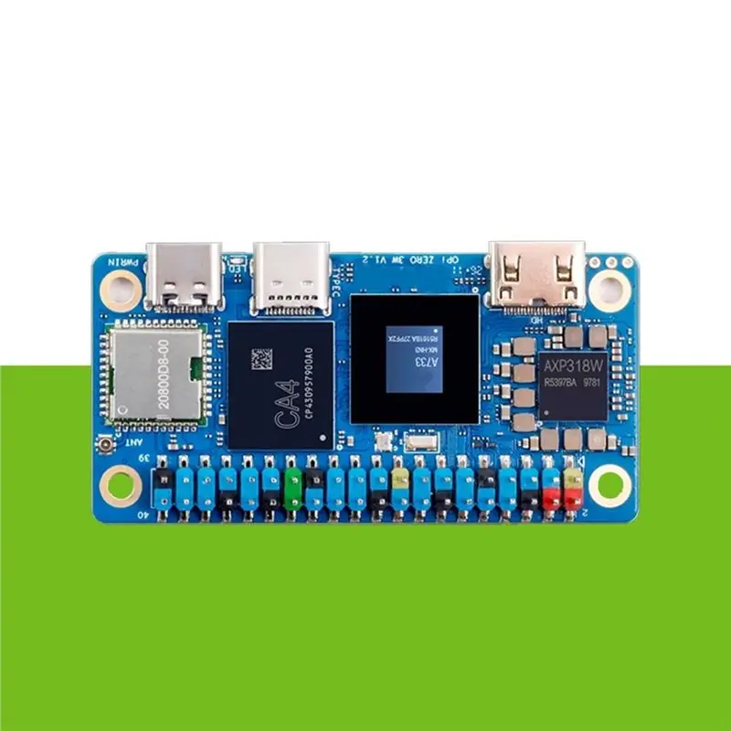 

AS95-For Orange Pi Zero 3W Development Board With Cooling Fan Allwinner A733 Soc 3Tops NPU Pcle 3.0 WIFI6 BT5.4 (4GB RAM )