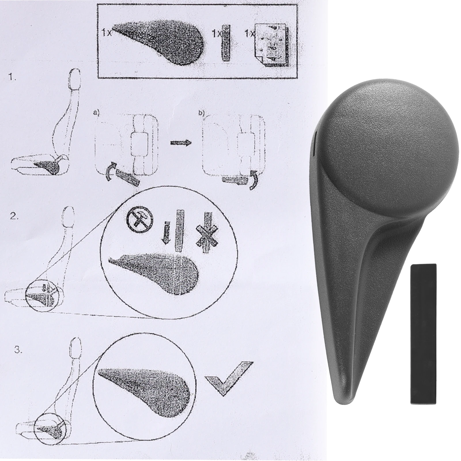 Front Left Seat Height Adjustment Lever Handle Fits For Mercedes Benz A-Class W168 1997-2004 A1689100100 7D88 Car Accessories