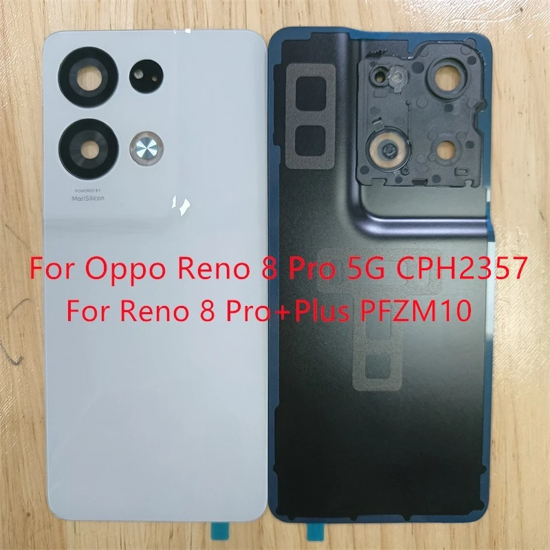 Tylna Klapka Baterii Obudowa Panel Szklany Zamiennik do Oppo Reno 8 Pro — zdjęcie produktu 5