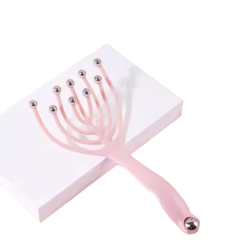 9 مخالب تدليك للعناية بالشعر، استرخاء الإجهاد العميق، هدية للآباء في المكتب والمنزل والمنتجعات الصحية