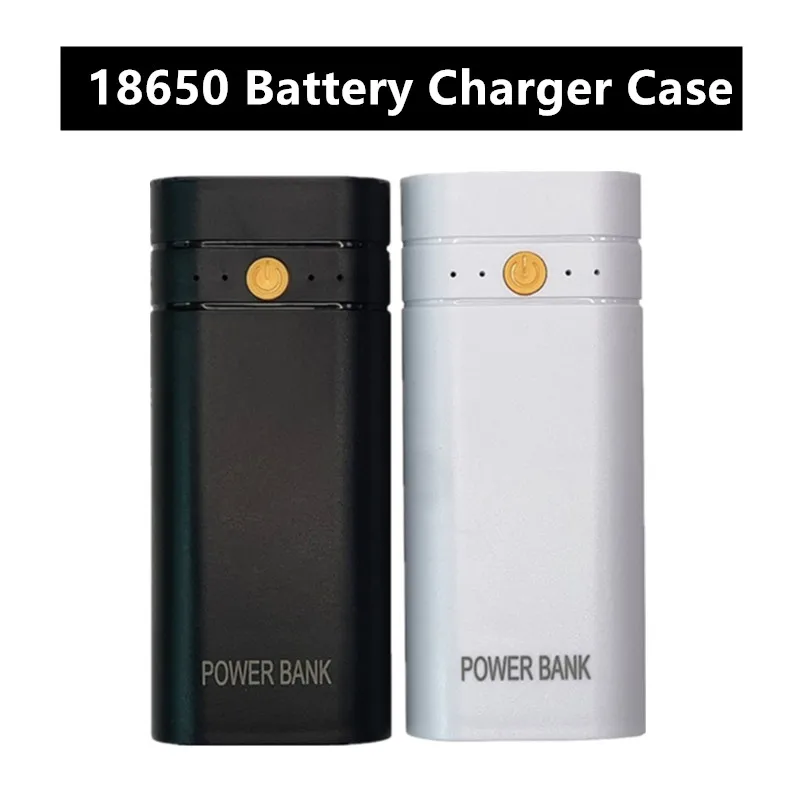 

5 В, 2 А, 6000 мАч, 2X 18650, USB Type-C, чехол для зарядного устройства, DIY Power Bank, коробка для электронной зарядки телефона, не включая аккумуляторы