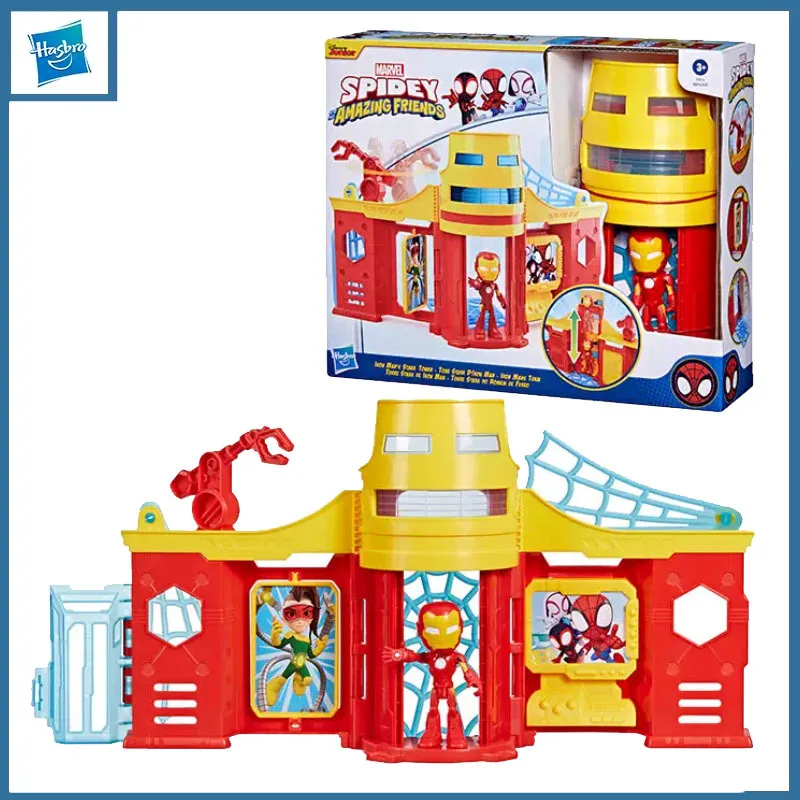 ألعاب شخصيات الحركة الأصلية من هاسبرو مارفل سبايدر مان وأصدقائه المذهل للأولاد والبنات هدية قابلة للجمع