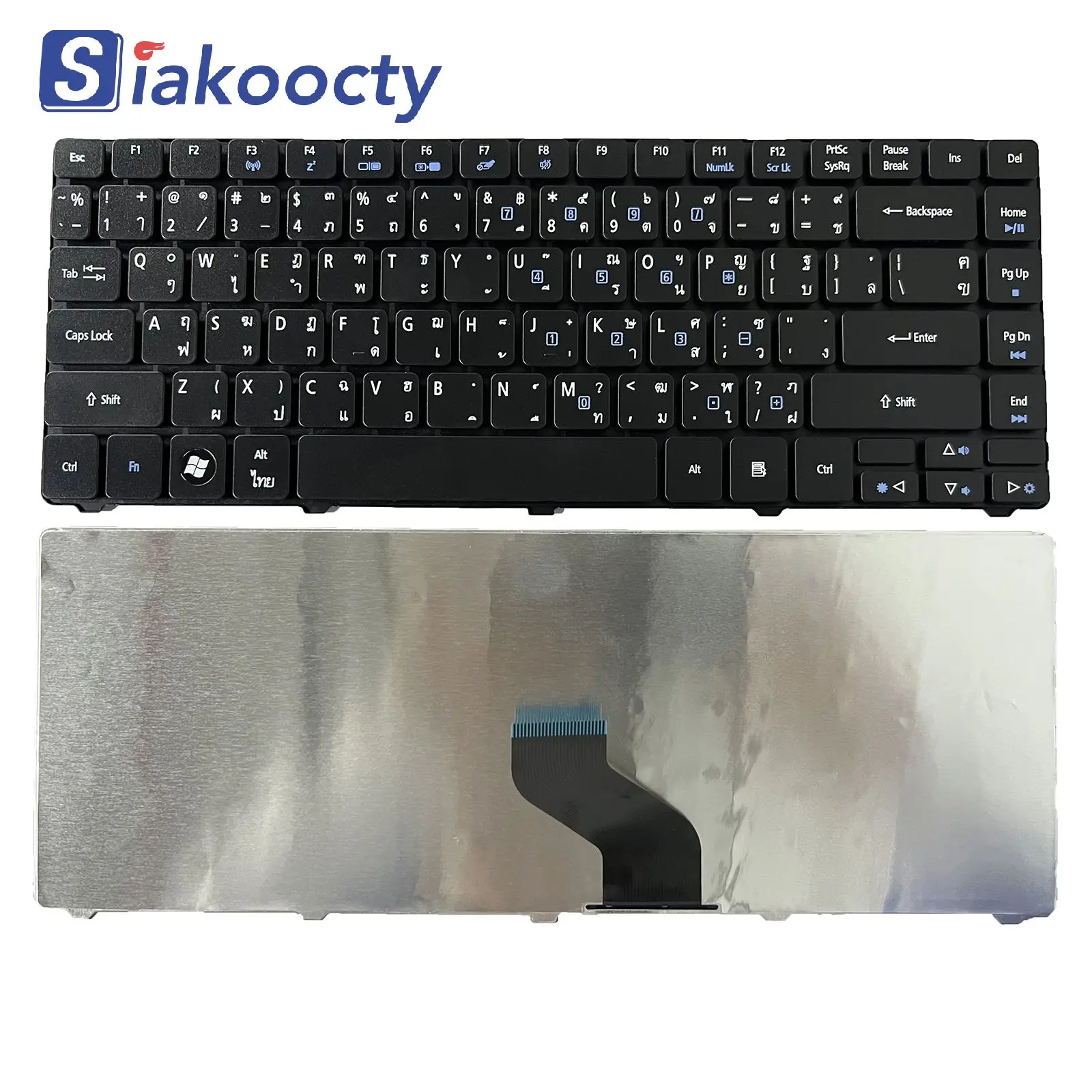 

New For Acer Aspire 3810 3810T 4810T 4810 4741G 4736G 4750G TI Keyboard Thai