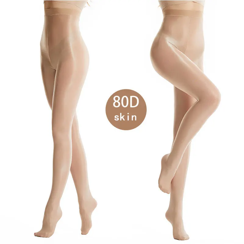 80D verstärktes Schrittpolster Yoga-Leggings Damen Nylon-Strumpfhose S M L XL Übergröße für Nachtclub-Sängerinnen Bühnenauftritte – Detail 7