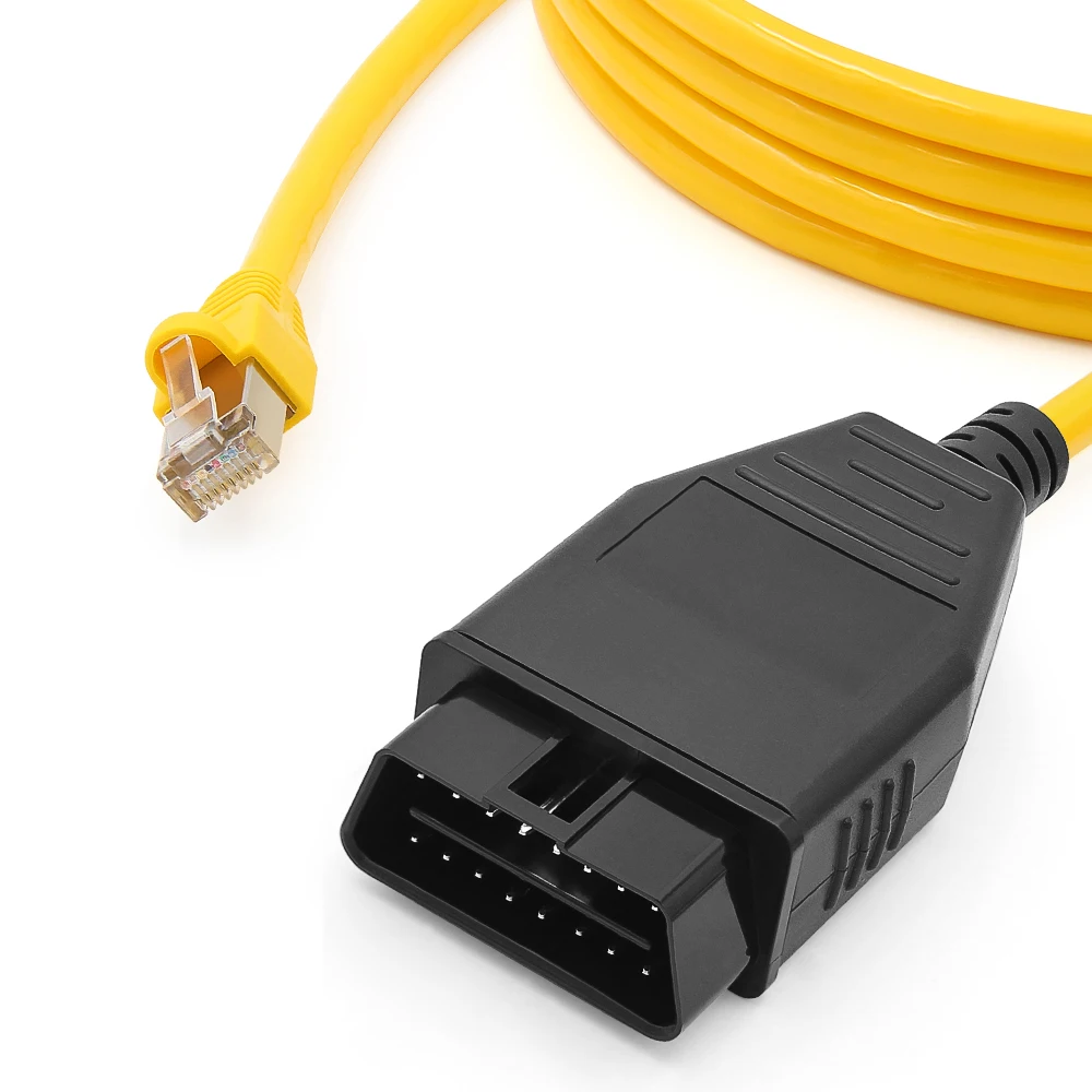 ENET Data Cable Enet Ethernet ENET ICOM Coding OBD2 Diagnostic Coding Tool OBDII 16PIN Adapter