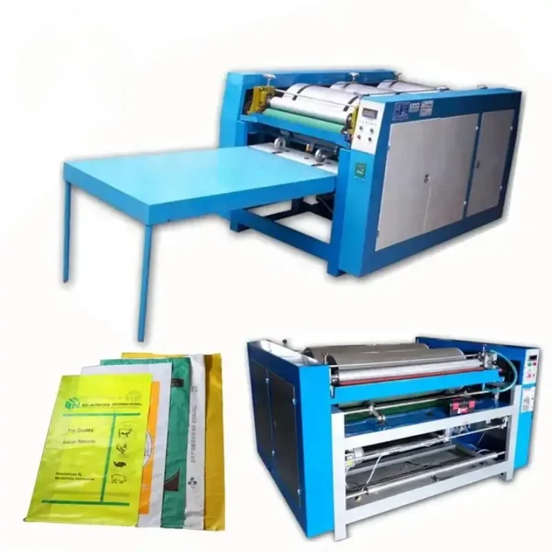 Automatic Fabric Mylar Small Kraft Mini Aluminum Digital Paper Printer Pp Woven Bag Printing Machine on Plastic Bags