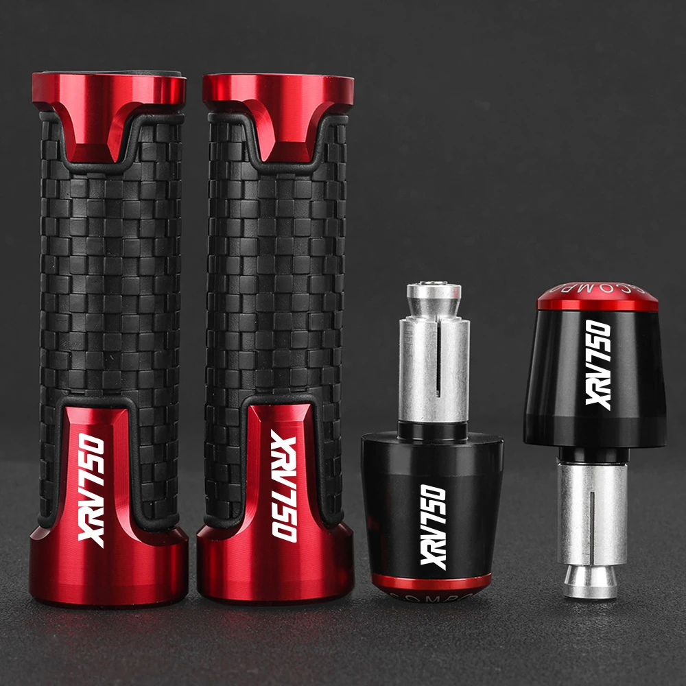 

For Honda XRV750 XRV 750 L-Y Africa Twin 1990-2003 Motorcycle Accessories 7/8" 22MM Handlebar Grips End Handle Bar Ends Cap Plug