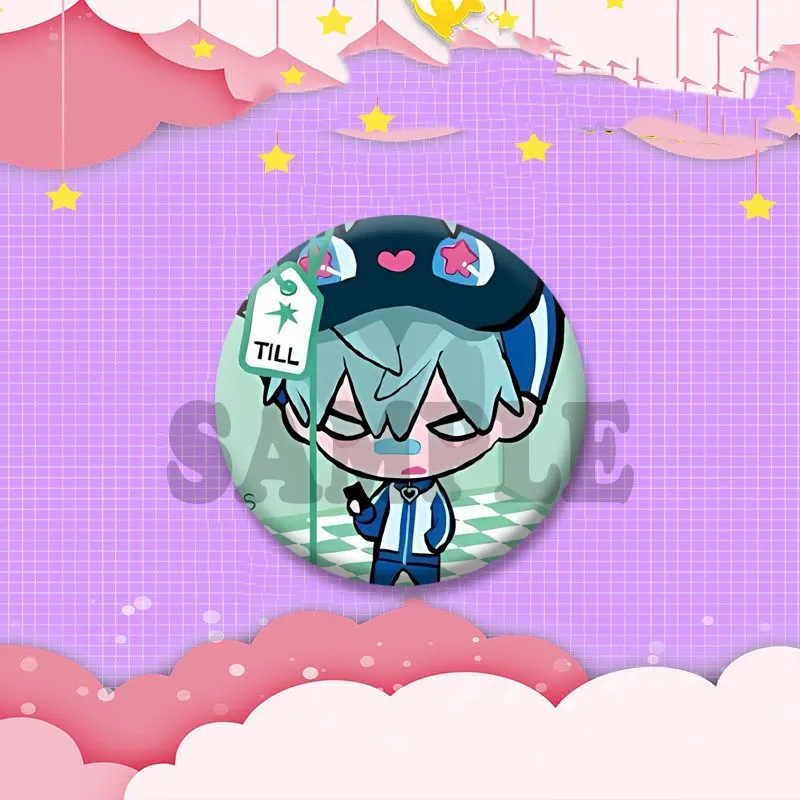 Alien Stage Anime Brosche Mizi Sua Ivan Till Luka Hyuna Cosplay Abzeichen Cartoon-Charakter Anstecknadeln Taschen- und Hut-Schmuck Ornamente Geschenk – Detail 5