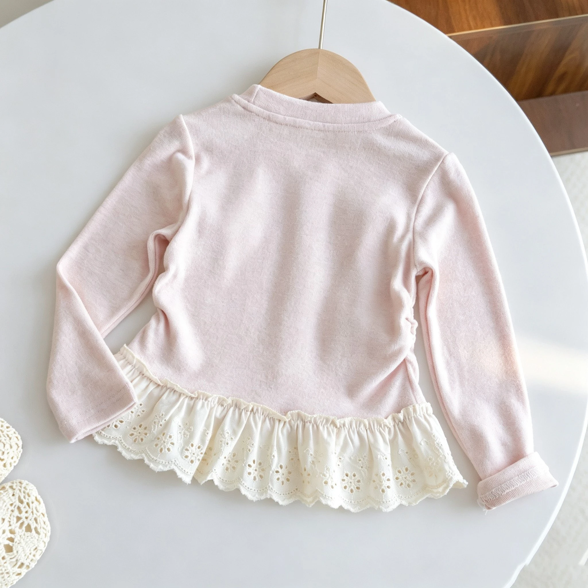 เสื้อถักแขนยาวสำหรับเด็กผู้หญิ - Baby Clothing Layers บทวิจารณ์และราคา