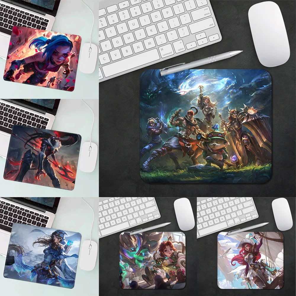 Game L-Leagues of Legends LOL Gaming Mouse Pad XS Small Mousepad For PC Gamer Desktop Decoration Office Mouse Mat Deskmat Rug