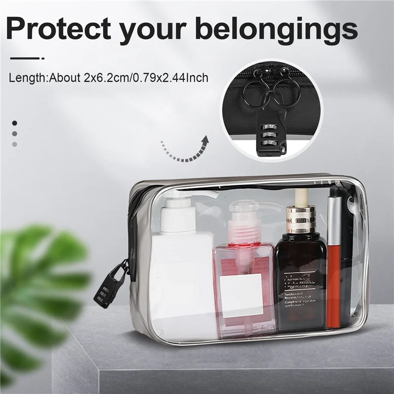 

Exquisite-20PCS Alloy Safe Combination Code Number Lock Padlock For Bag Suitcase Luggage Zipper Backpack Handbag Anti-Theft Lock