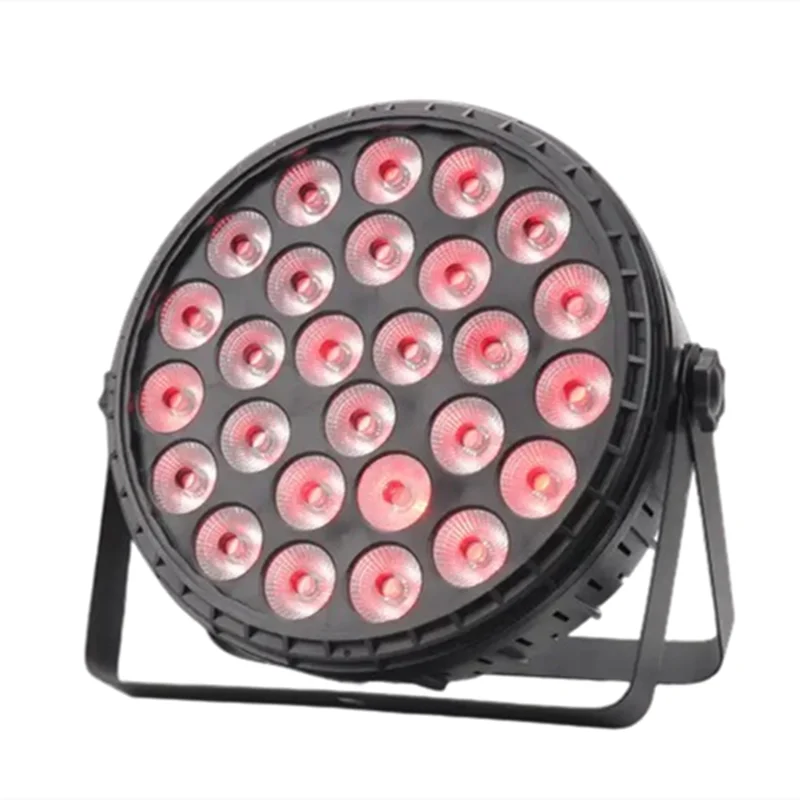

27x8W RGBW 4IN1 LED Flat Par light DJ Disco Bar Club Party Wedding DMX512 LED Wash effect lightStage Lighting Event Show