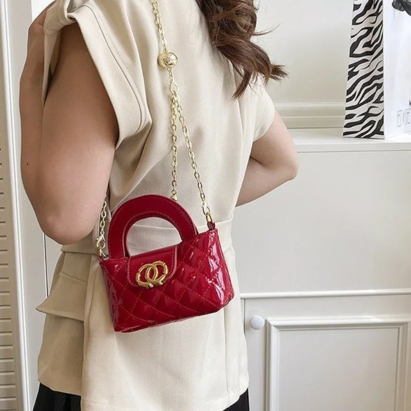  حقيبة كتف مبطنة مستوحاة من المصمم 2025، محفظة كروس نسائية بسلسلة عتيقة، حقيبة صغيرة أنيقة للعمل، أنيقة #4