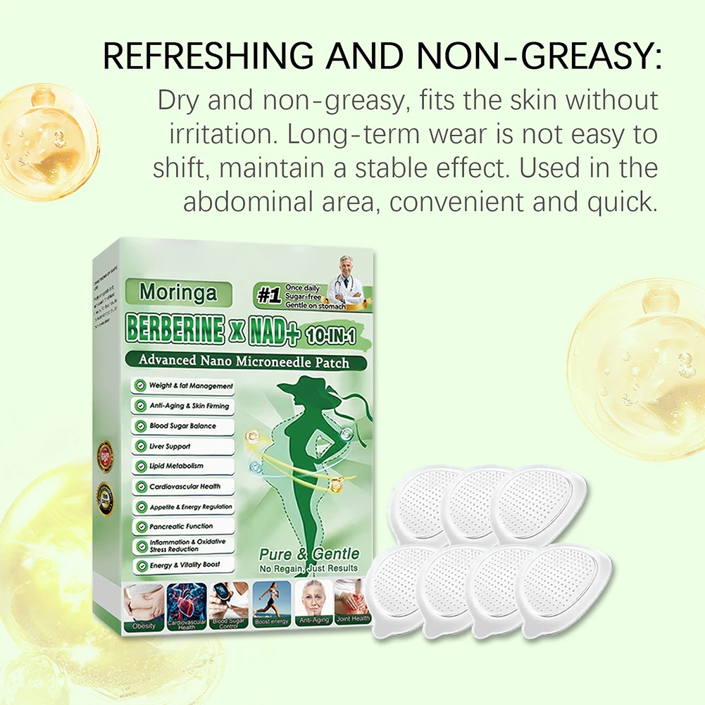 Ultra-Thin Nanos Microneedles Painless For Men Women Non-Invasive Painless Application For Weight Management For Body Slimming