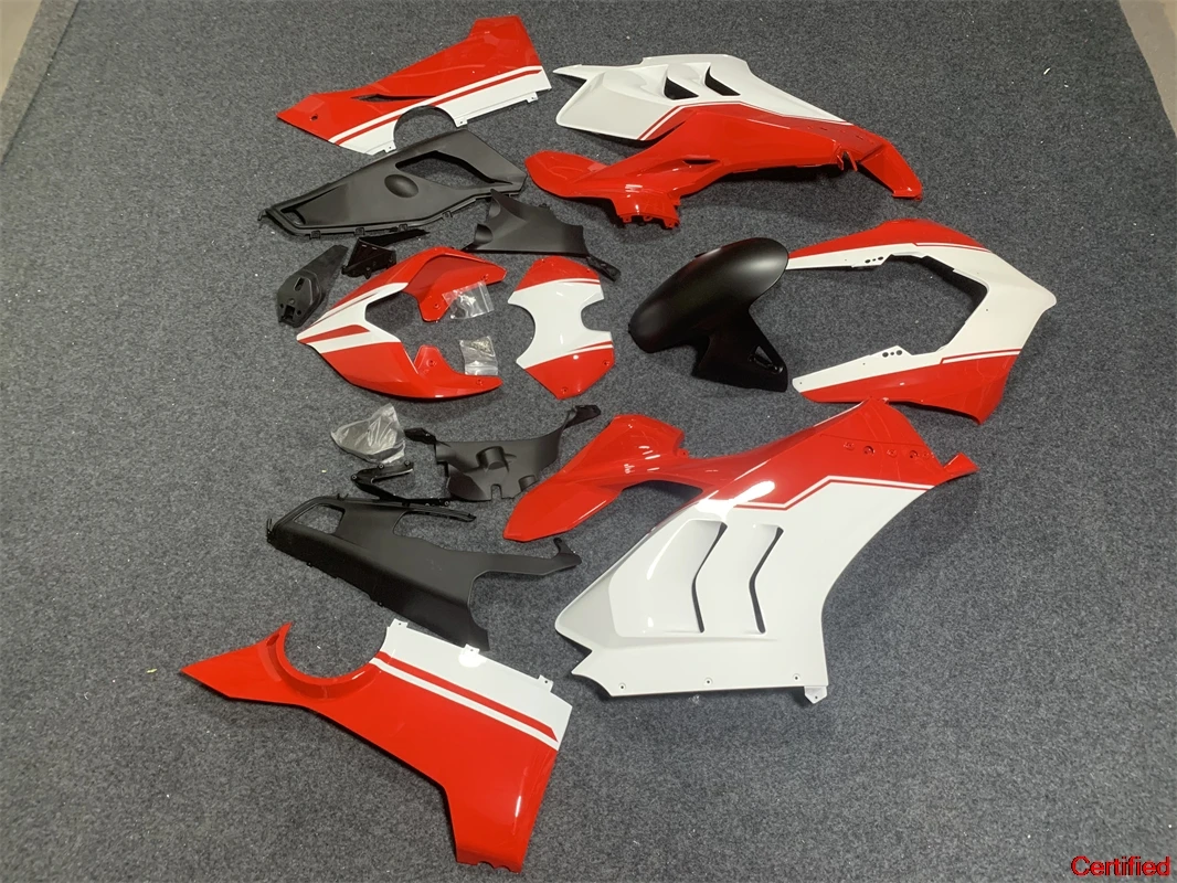 

Fairings Kit Fit For Panigale v4 v4s 2018 2019 2020 2021 Bodywork Set 18-21 Red White Gray Black