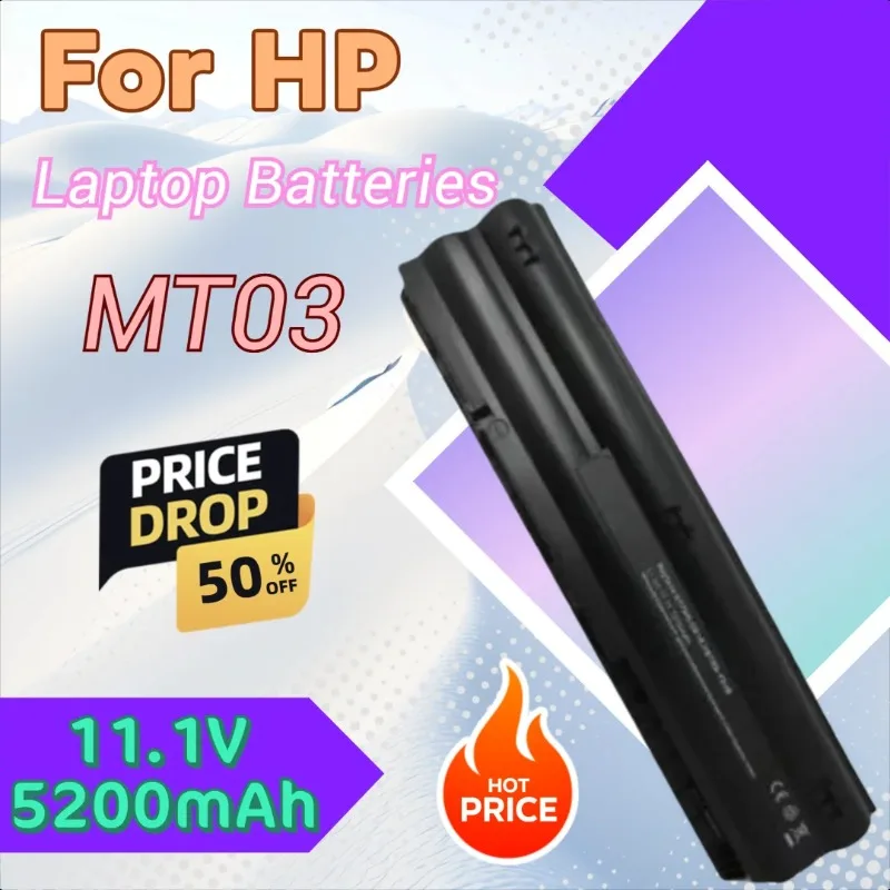 

MT03 Laptop Battery for HP TPN-Q101 TPN-Q102 Mini 110-4100 210-4000 210-4100 200-4200 210-3000 11.1V 5200mAh+Tools