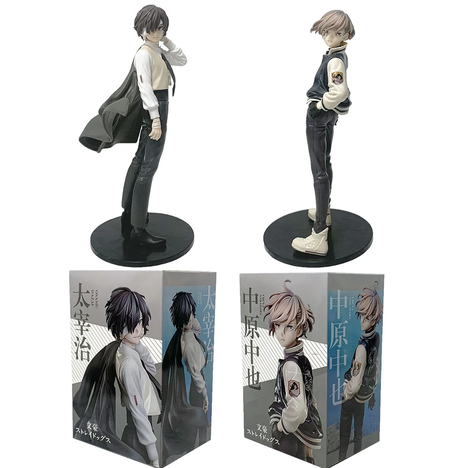 New Gift Toy FuRyu Bungo Stray Dogs Dazai Osamu Noodles Press Figure Japanese Cartoon Figurines Collection Cute Toys
