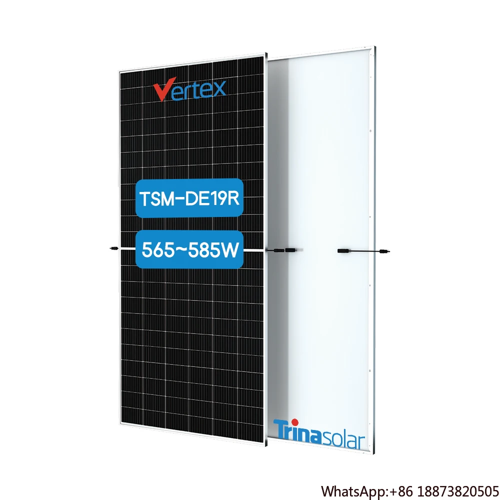 

Wholesale Cheap Tier 1 China Stock 550w 560w Trina Vertex 580 Watt Latest Solar Panels