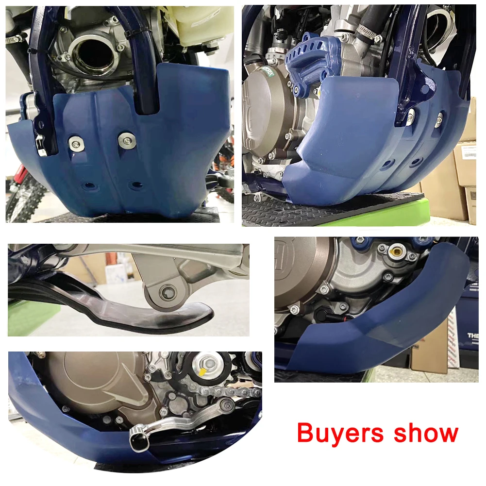 Motorcycle Engine Frame Protector Cover Guard Skid Plate For Husqvarna TE FC FE 250 300 TE250 FC250 TC250 TE 250i 300i 2019-2022