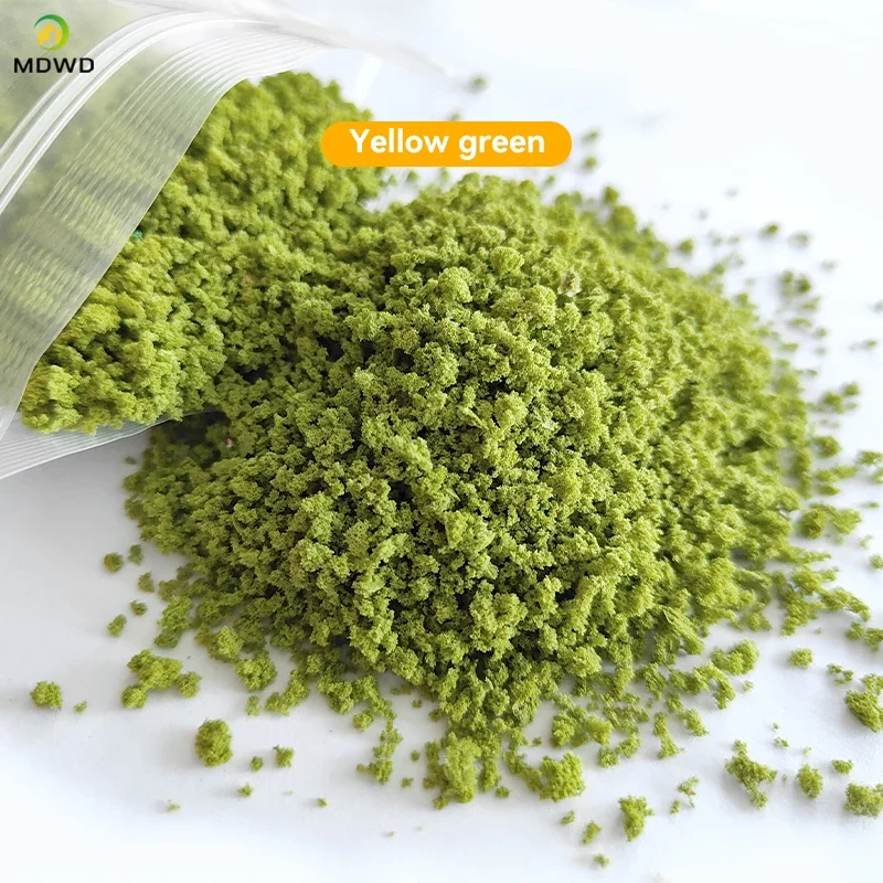 45 جرام مسحوق شجرة اصطناعية مايكرو حديقة صغيرة ديكور لتقوم بها بنفسك الحرف مواد أوراق الشجر لنموذج شجرة مشهد تخطيط الديوراما #4