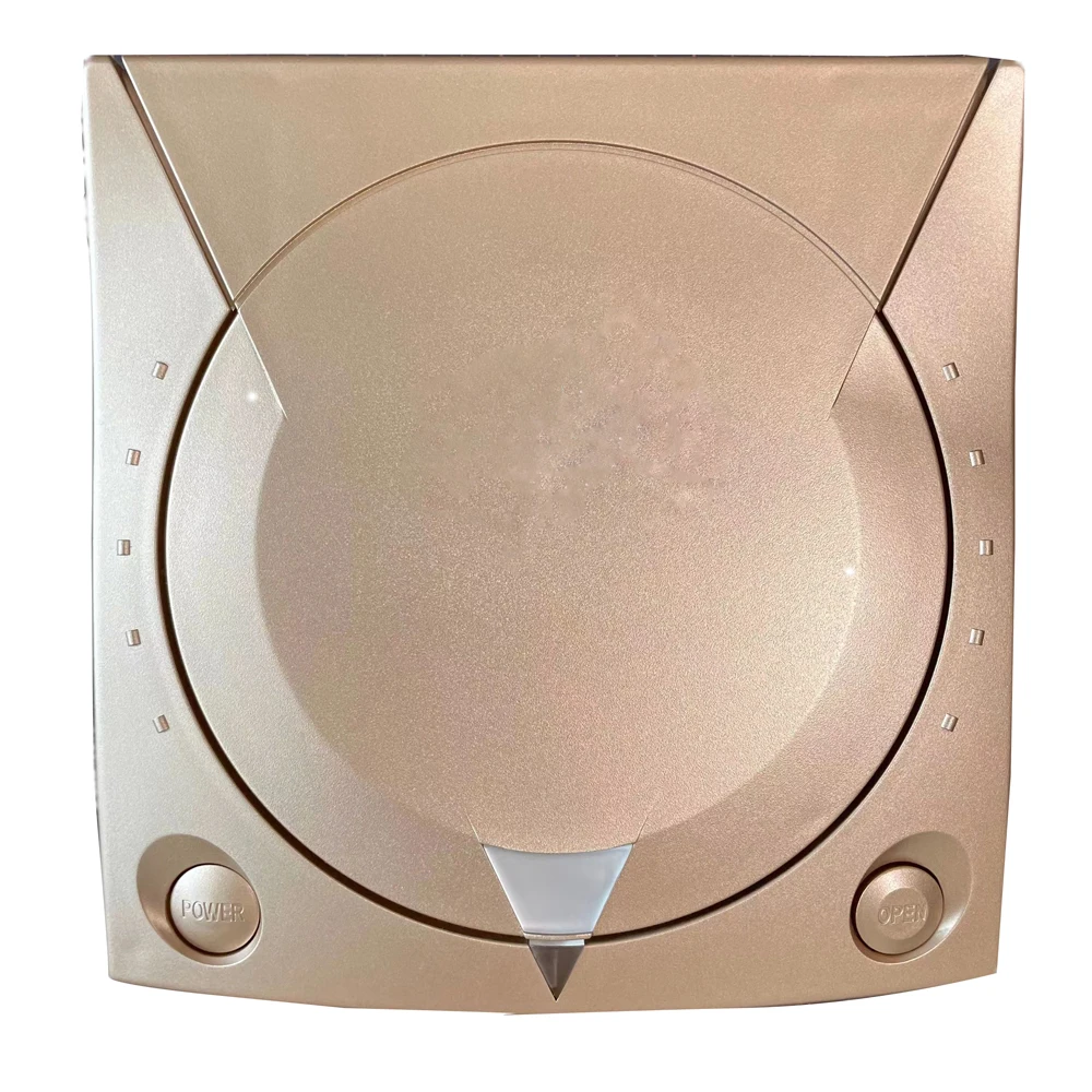 

Gold For Sega Dreamcast Limited Edition shell for DC game console Cover replacment