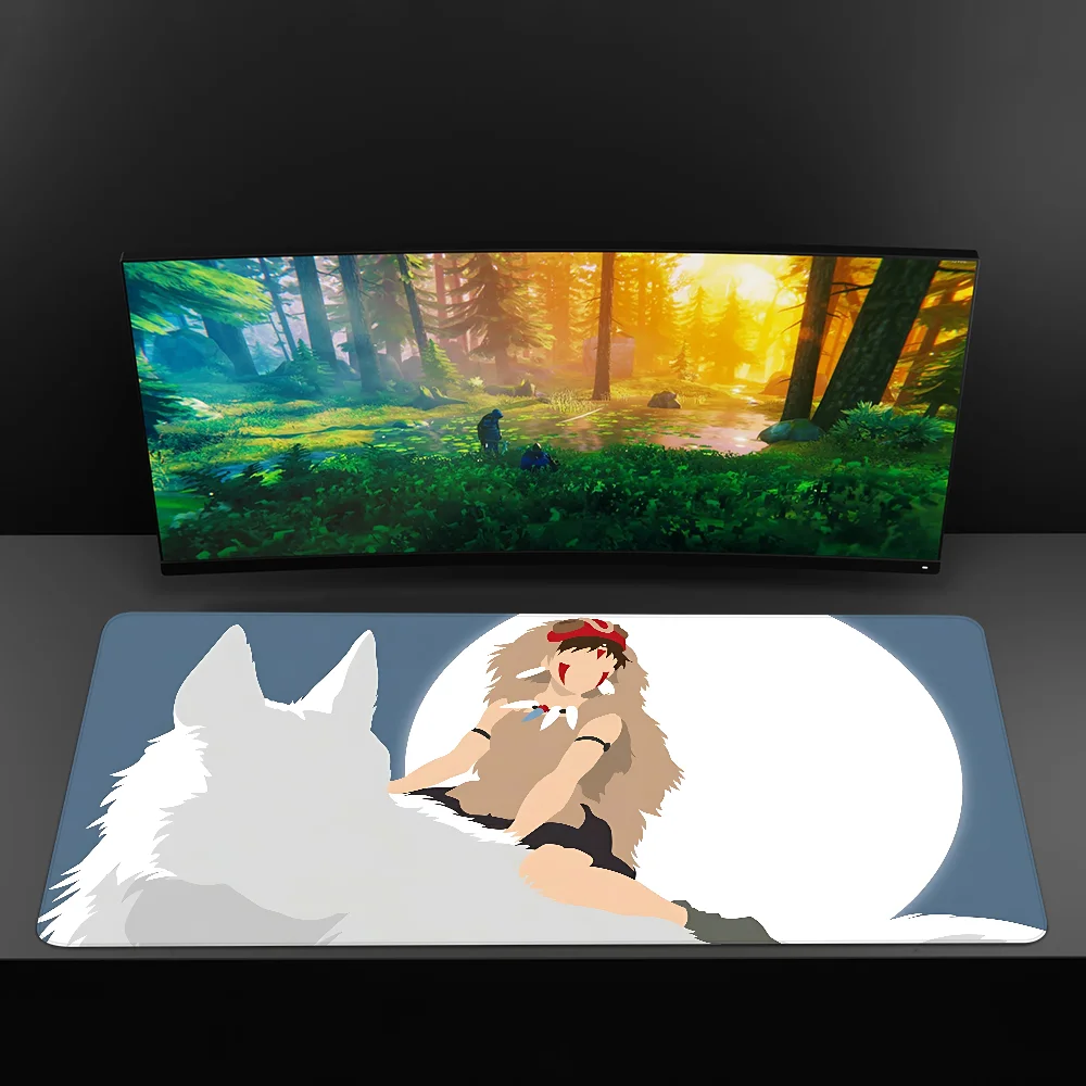 P-Princess M-Mononoke Mousepad Mousepad New Arrivals Large Gaming Mousepad L XL XXL Gamer Mouse Pad Size For Keyboards Mat