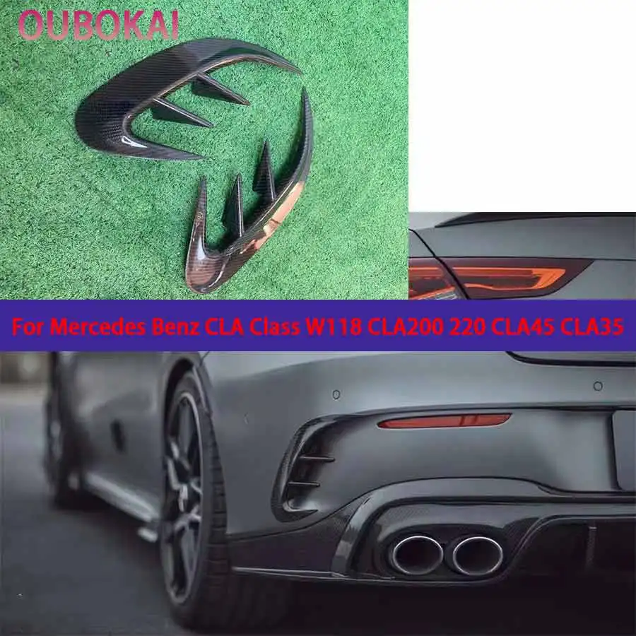 Carbonfaser Heckspoiler für Mercedes Benz CLA-Klasse W118 CLA200 220 CLA45 CLA35 Luftwiderstandsabweiser Abdeckung